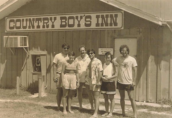 The Gang at Country Boy's Inn - 1988