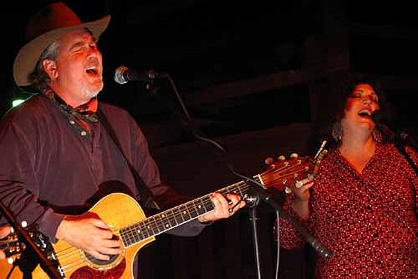 Prince and Sharon Oefinger at the CD Release Party, Apr. '05, White Elephant
